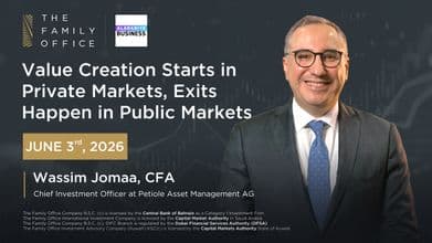 Value Creation Starts in Private Markets, Exits Happen in Public Markets | Wassim Jomaa in an Interview with Al Arabiya Business English