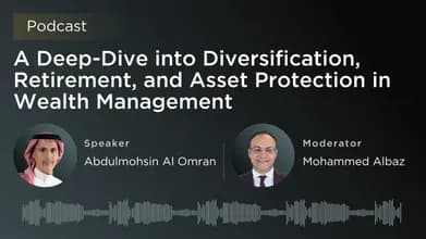 ندوة رقميّة مع مؤسس شركة The Family Office ورئيسها التنفيذي عبد المحسن العمران